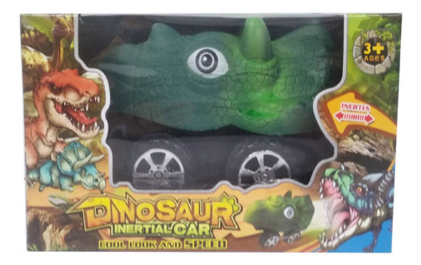 Dinosaurio Auto Con Ruedas A Frición, Varios Modelos 0