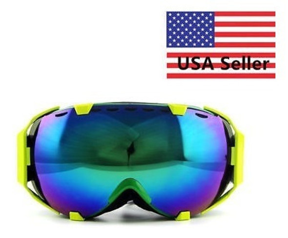Uv400 Anti-empaños Esquí Gafas De Doble Lente Espejo Snowboa 0 Uv400 Anti-empaños Esquí Gafas De Doble Lente Espejo Snowboa 0