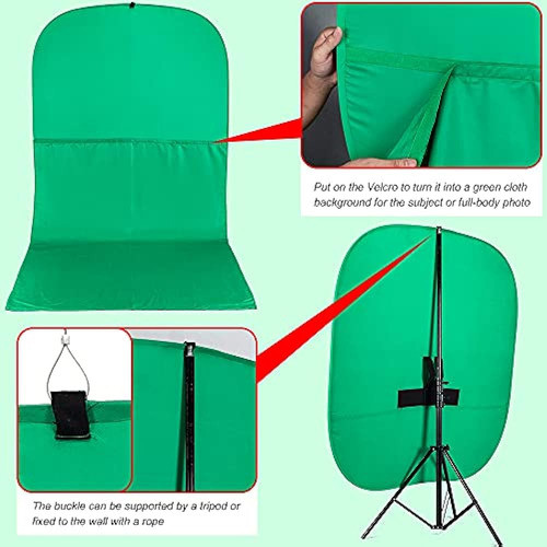 Rgtbanwpn Silla De Pantalla Verde, Silla De Pantalla Verde P 1