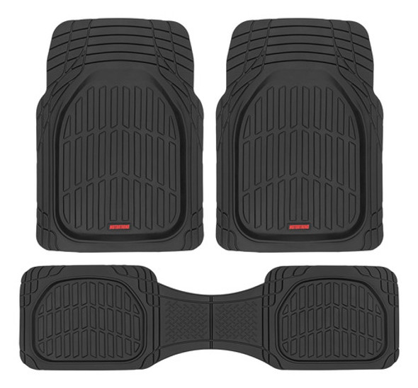 Alfombras Universales Impermeables Para Coches, Suv, Negro 0