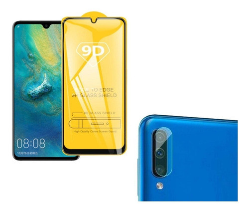 Protector Full Huawei P30 Lite Pantalla Y Camara Vidrio Temp 0