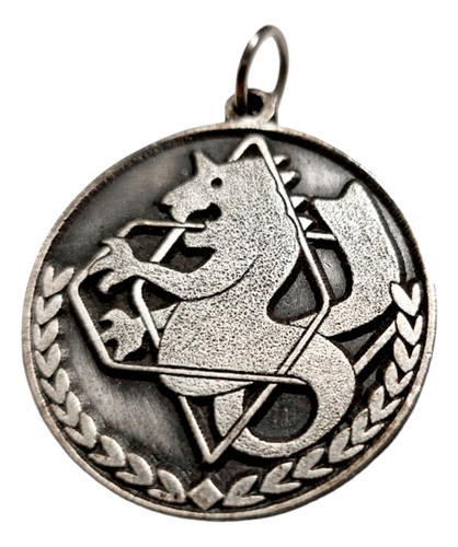 Dije Full Metal Alchemist Logo Doble Faz 1