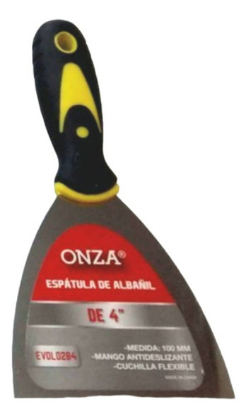 Espatula De Mano Mango Antideslizante 100mm Evol284 0