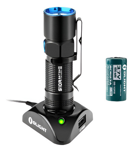 Us Stock! Olight S10r Ii 500 Lumen Edc 16340 Usb Recargable 0