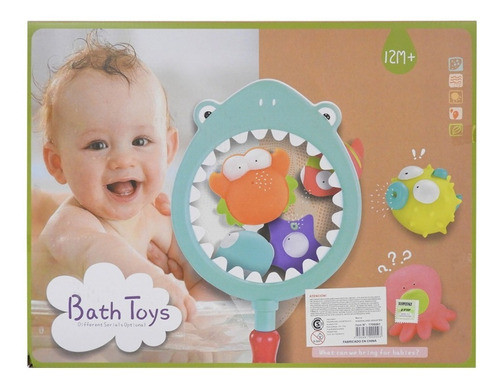 Juego De Baño Con 9 Figuras Lanza Agua 1706869 1