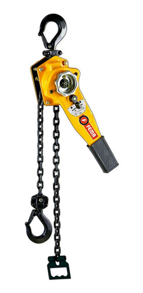 Aparejo Elevador Manual A Cadena 1 Tonelada 1,5 Metros Fema 0