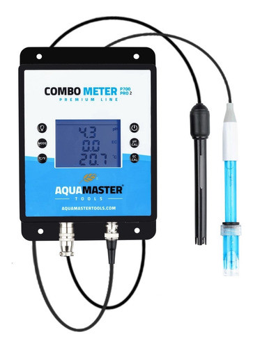 Medidor Combo Pro Ph Ec Cf Ppm Temperatura Aquamastertools 0