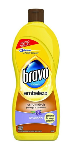 Lustra-móveis Bravo Brilho Prático Lavanda 500ml 0 Lustra-móveis Bravo Brilho Prático Lavanda 500ml 0