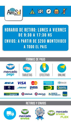 Carpa Arye Art 542 2/3 Personas 1