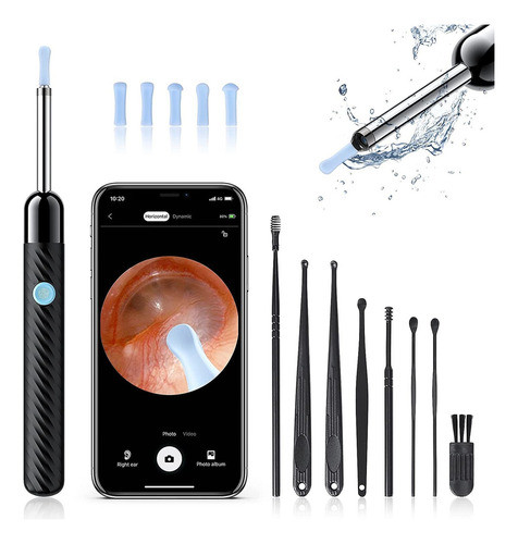 Limpador De Ouvido Smart Visual Ear Stick Endoscópio Earpick 0
