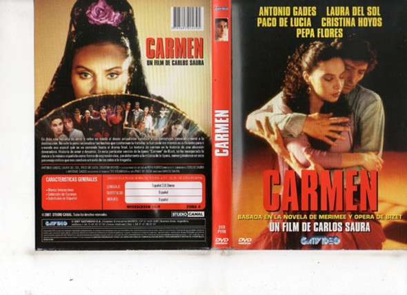 Carmen - Dvd Original - Buen Estado 0 Carmen - Dvd Original - Buen Estado 0
