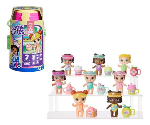 Baby Alive Muñeca Sorpresa Accesorios Biberon Cubiertos Febo 0