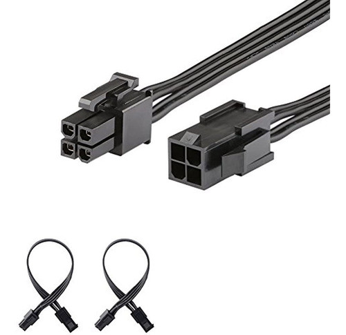 J Y D 2pack Atx 4 Pin Cpu Macho A Hembra Cable De Extension 0