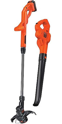 Blackdecker Lcc221 20v Max Juego De Cadena De Litio Trimmere 0