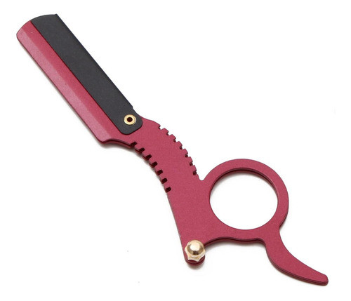 Navalha Navalhete Dedos Alta Precisão Profissional Vermelho 0