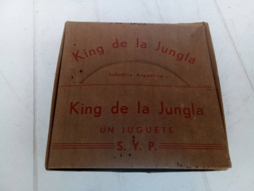 Antiguo Set Kong De La Jungla-un Juguete S.y.p. Año 40 Aprox 1