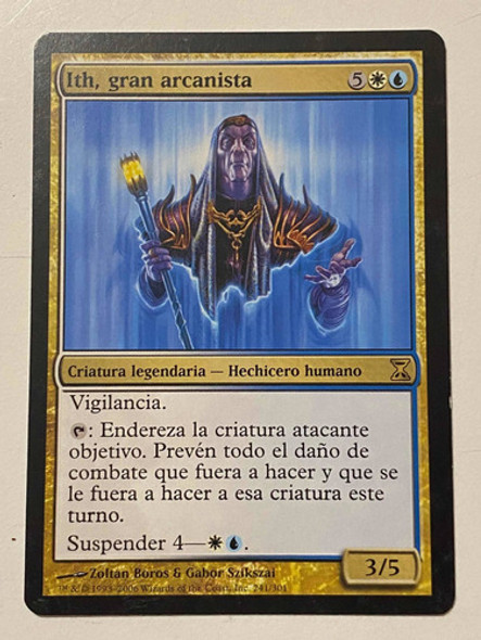 Cartas Magic Ith Gran Arcanista Criatura Legendaria  Mtg Nps 1