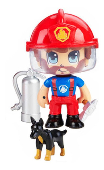 Pinypon Action Muñeco Con Perro Bentancor Outdoor C/u 1