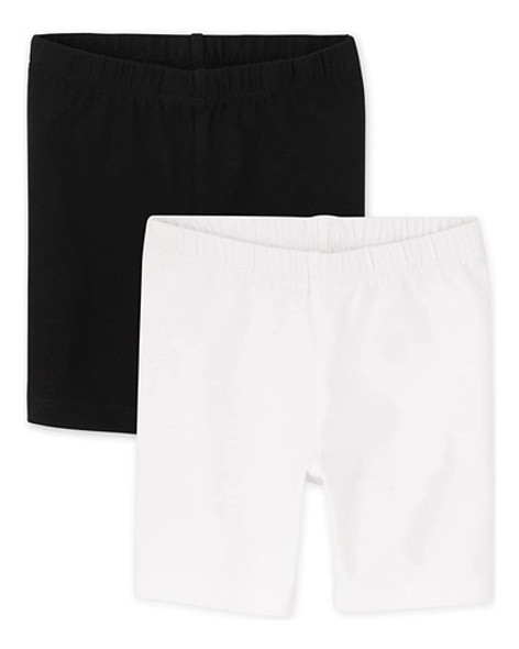 The Children's Place Baby Toddler Girls Bike Shorts, Black / 0 The Children's Place Baby Toddler Girls Bike Shorts, Black / 0
