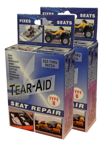 Kit De Reparación De Asiento De Vinilo Tear-aid, Parche Tran 0