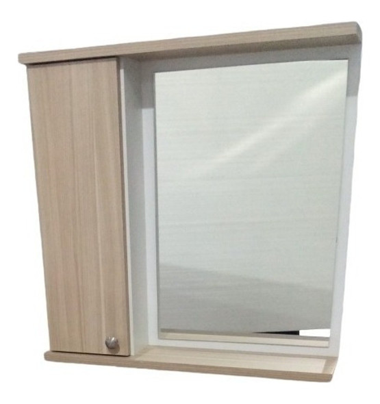 Espejo En Placa Imitacion Madera Con Puerta Larga Aryart 0