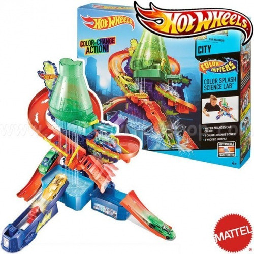 Pista Hotwheels Laboratorio De Color - Espacio Regalos 0