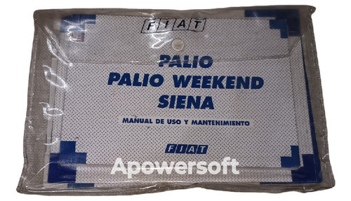 Manual De Uso Y Mantenimiento Fiat Palio Weekend Siena Compl 0
