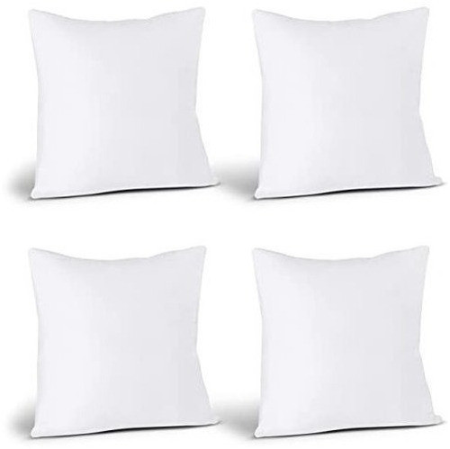 Almohadas Para Cama Y Sofa De 30 X 30 Cm Blancos 0