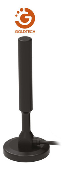Antena Tv Interior Magnetica 2mts Goldtech 1