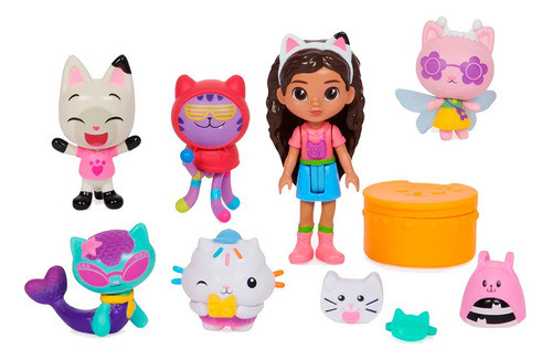 Gabby Dollhouse Viajeros 6 Figuras + Sorpresa Sharif Express 1