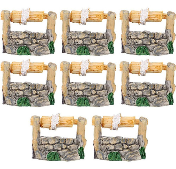 ~? Besportble 8pcs Miniatura Deseando Pozo De Agua Fairy Gar 0