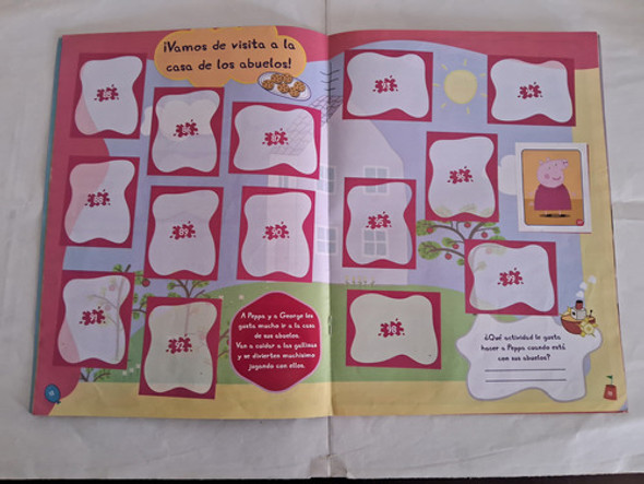 Álbum De Figuritas Peppa Pig Dias De Juego!. Incompleto 1