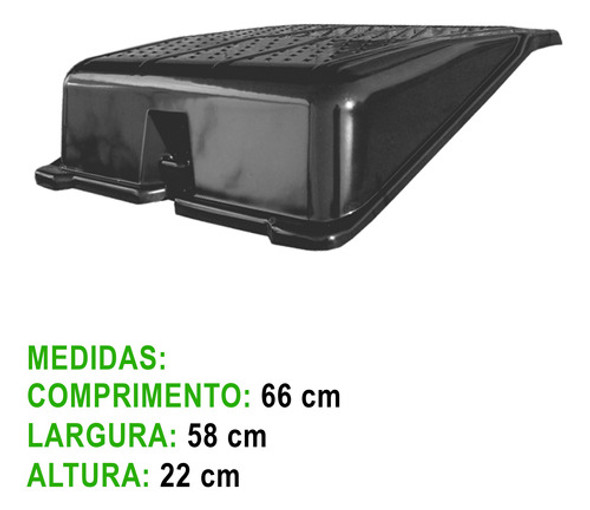 Tampa Caixa Bateria Caminhão Mb Axor 1933 2035 2540 Até 2010 1
