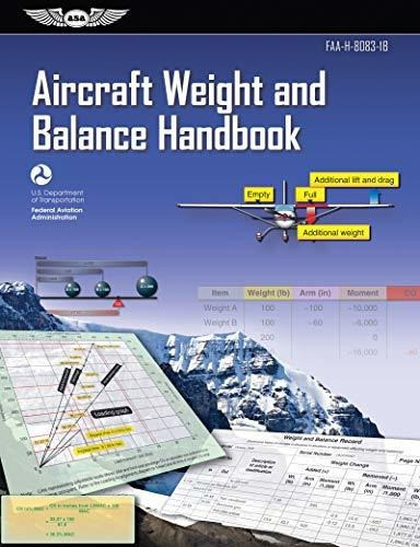 Book : Aircraft Weight And Balance Handbook Faa-h-8083-1b.. 0