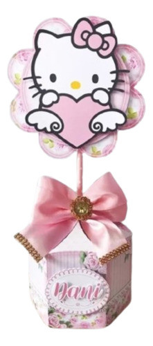 6 Centro De Mesa Hello Kitty 0