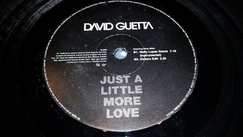 David Guetta Feat Chris Willis Just A Little More Love 2003 1