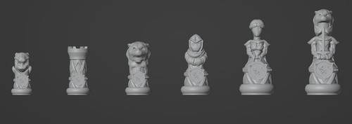 Trono De Reyes - Ajedrez - Set Panteras 0