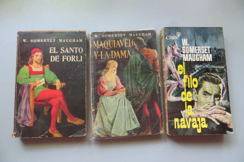 Somerset Maugham X 3 El Santo De Forli + Maquiavelo Y La + 1 0