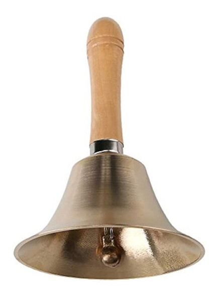 Campana De Llamada Manual De Latón Macizo Superfuerte 0