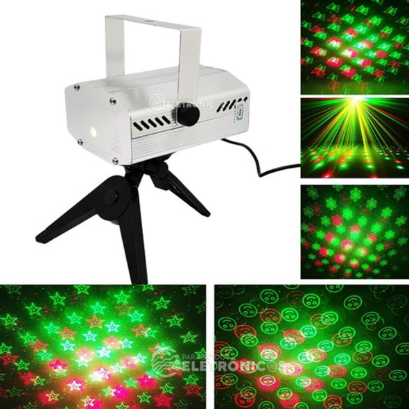 Laser Canhão Projetor Luz Led Holográfico Strobo Super Festa 0 Laser Canhão Projetor Luz Led Holográfico Strobo Super Festa 0