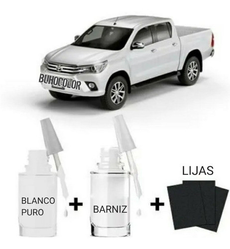 Retoque Fix Blanco Universal Apto Todas Las Marcas Y Modelos 1