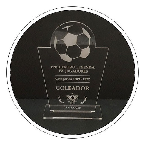 3 Trofeo, Premio, Placa De Acrílico Grabado - 20x15 Cm 0