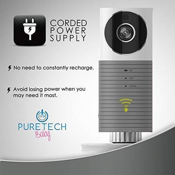 Video Baby Monitor Cámara 2 Manera Talkback Movimiento Activ 1