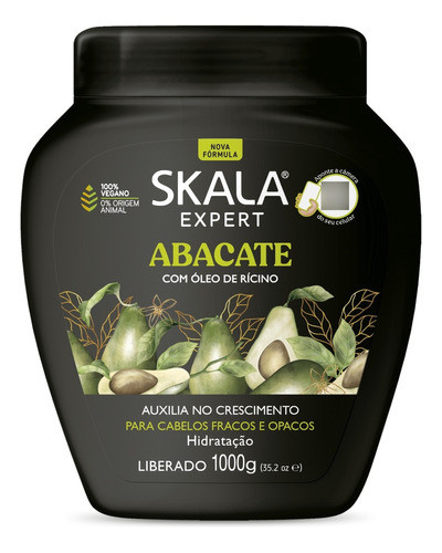 Crema De Tratamiento Capilar Skala Aguacate 1