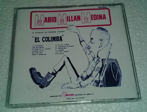 Mario Millan Medina - El Colimba Cd Bajado De Lp Kktus 1