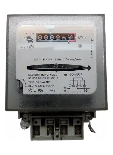 Medidor Monofasico Skaiteks 10/40a 300kw 220v 50hz 0