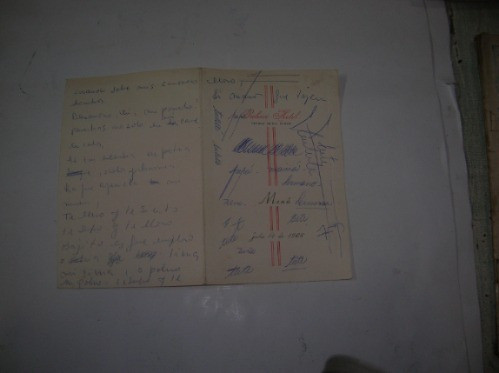 Palace Hotel Menu 1966 Termas Rio Hondo Verso Al Poncho 0