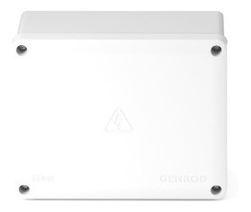 Caja De Pase Ip65 210x310x110 Blanca Genrod 1