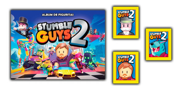 Album Stumble Guys 2: Pack Album + 60 Sobres - Original 0 Album Stumble Guys 2: Pack Album + 60 Sobres - Original 0