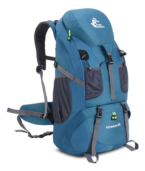 Mochila Para Senderismo De 50l Ergonomica Azul Bseash 0 Mochila Para Senderismo De 50l Ergonomica Azul Bseash 0